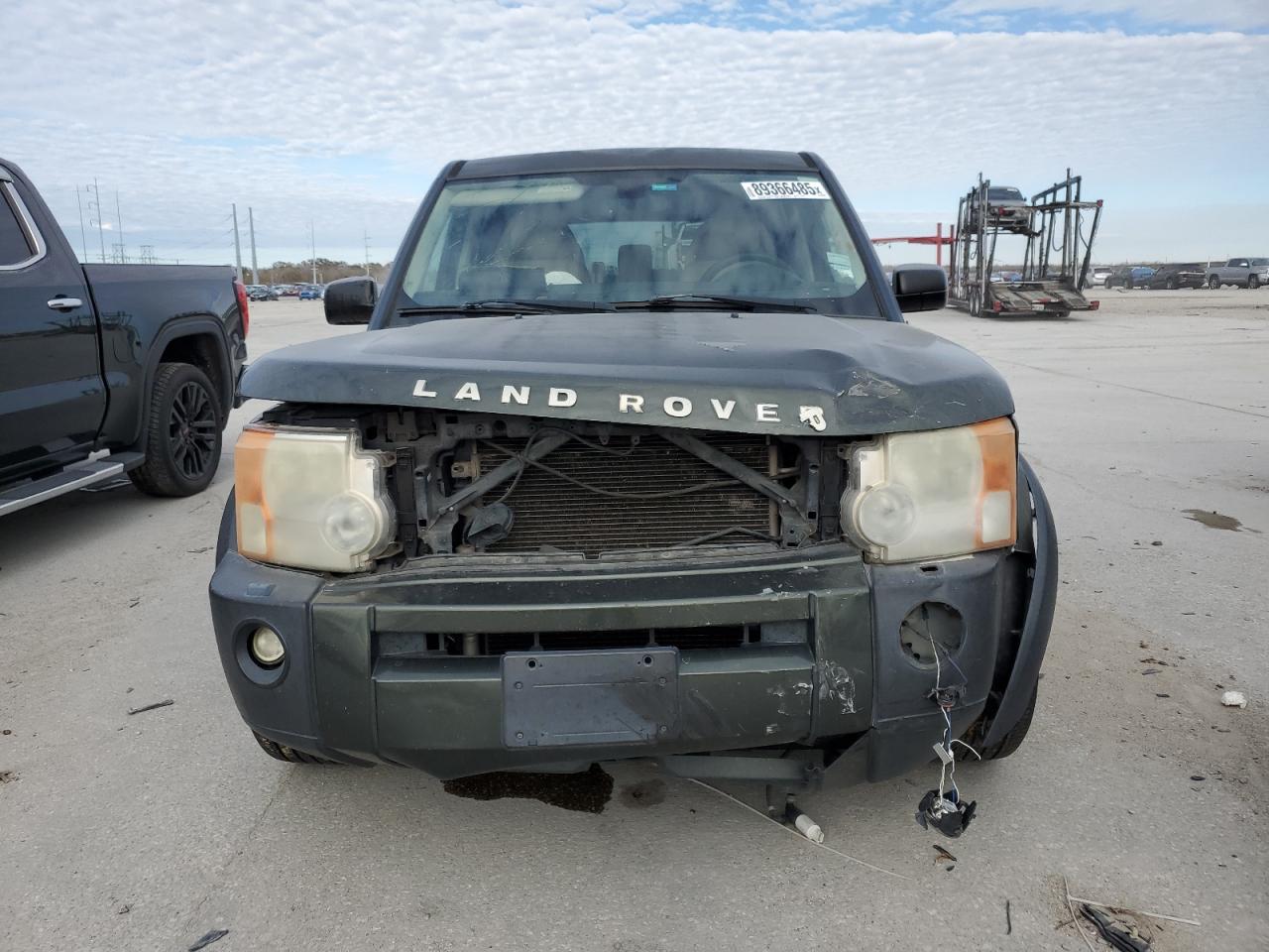 2007 Land Rover LR3 VIN SALAE25477A429288 Copart auction photo, front end damage thumbnail 5