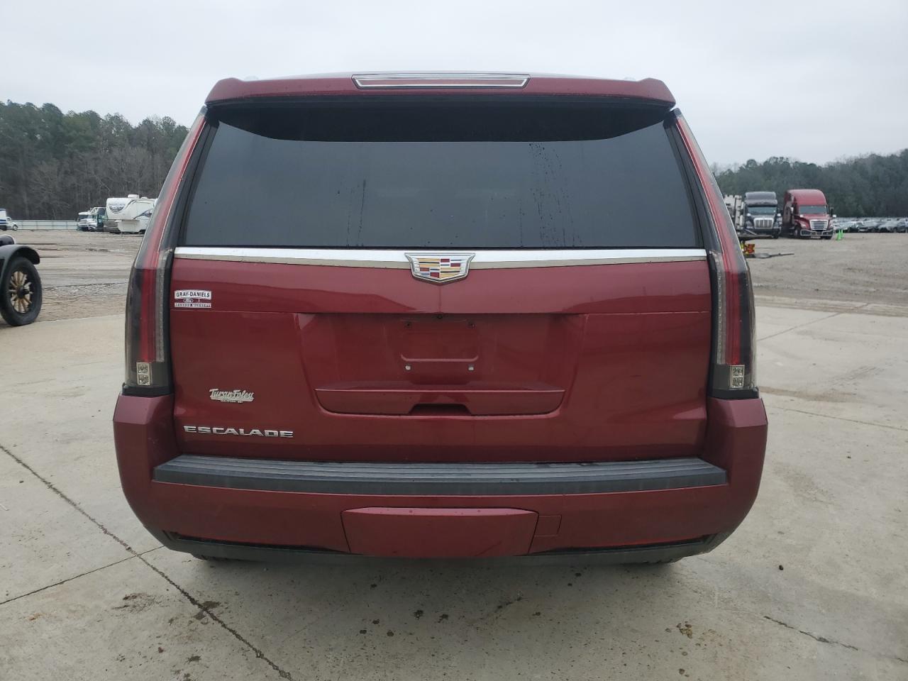2016 Cadillac Escalade VIN 1GYS3CKJXGR262809 Copart auction photo, front end damage thumbnail 6