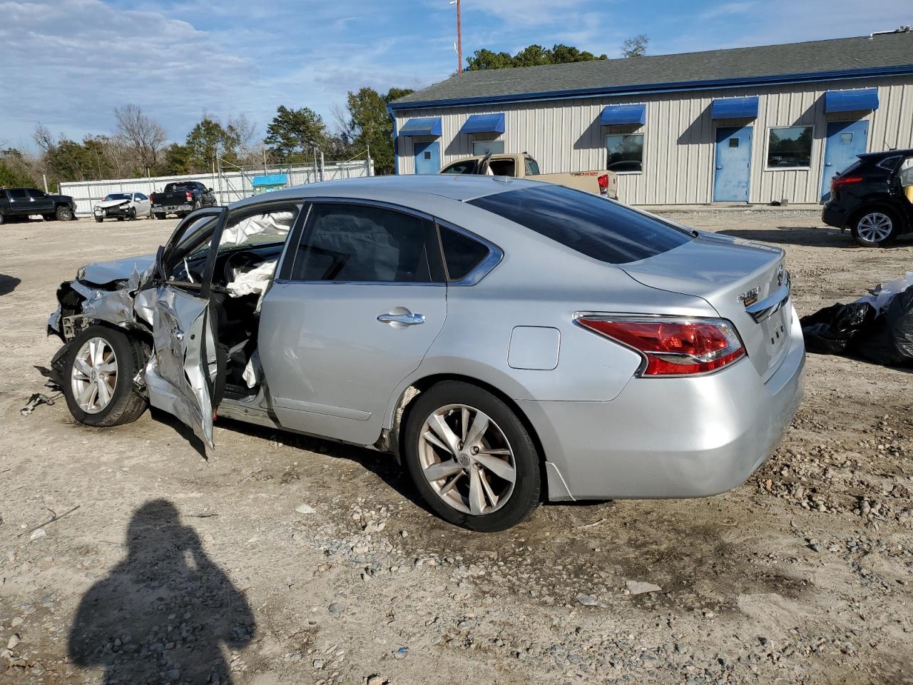 2014 Nissan Altima VIN 1N4AL3AP2EN255774 Copart auction photo, front end / side damage thumbnail 2