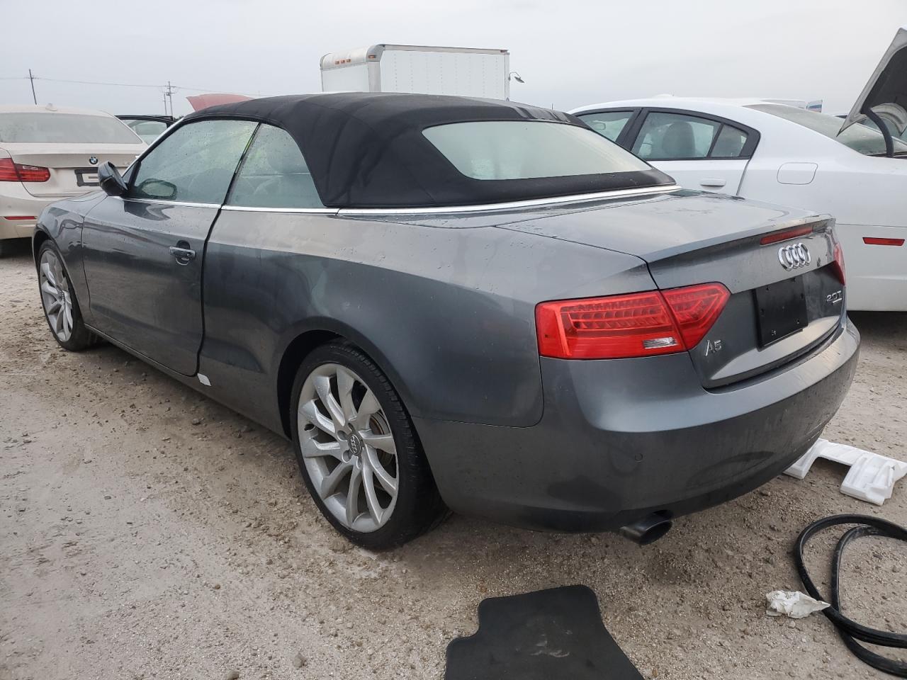 2014 Audi A5 VIN WAULFAFH4EN006745 Copart auction photo, water/flood damage thumbnail 2