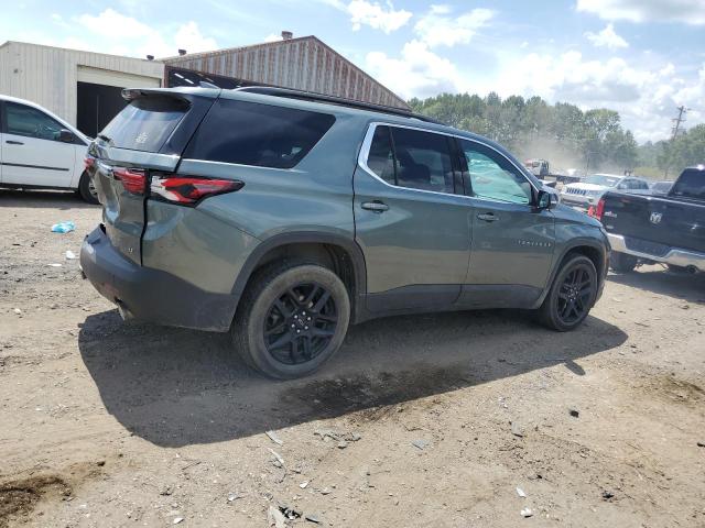 2022 Chevrolet Traverse VIN 1GNERGKWXNJ136182 Copart auction photo, rear end / side damage thumbnail 3