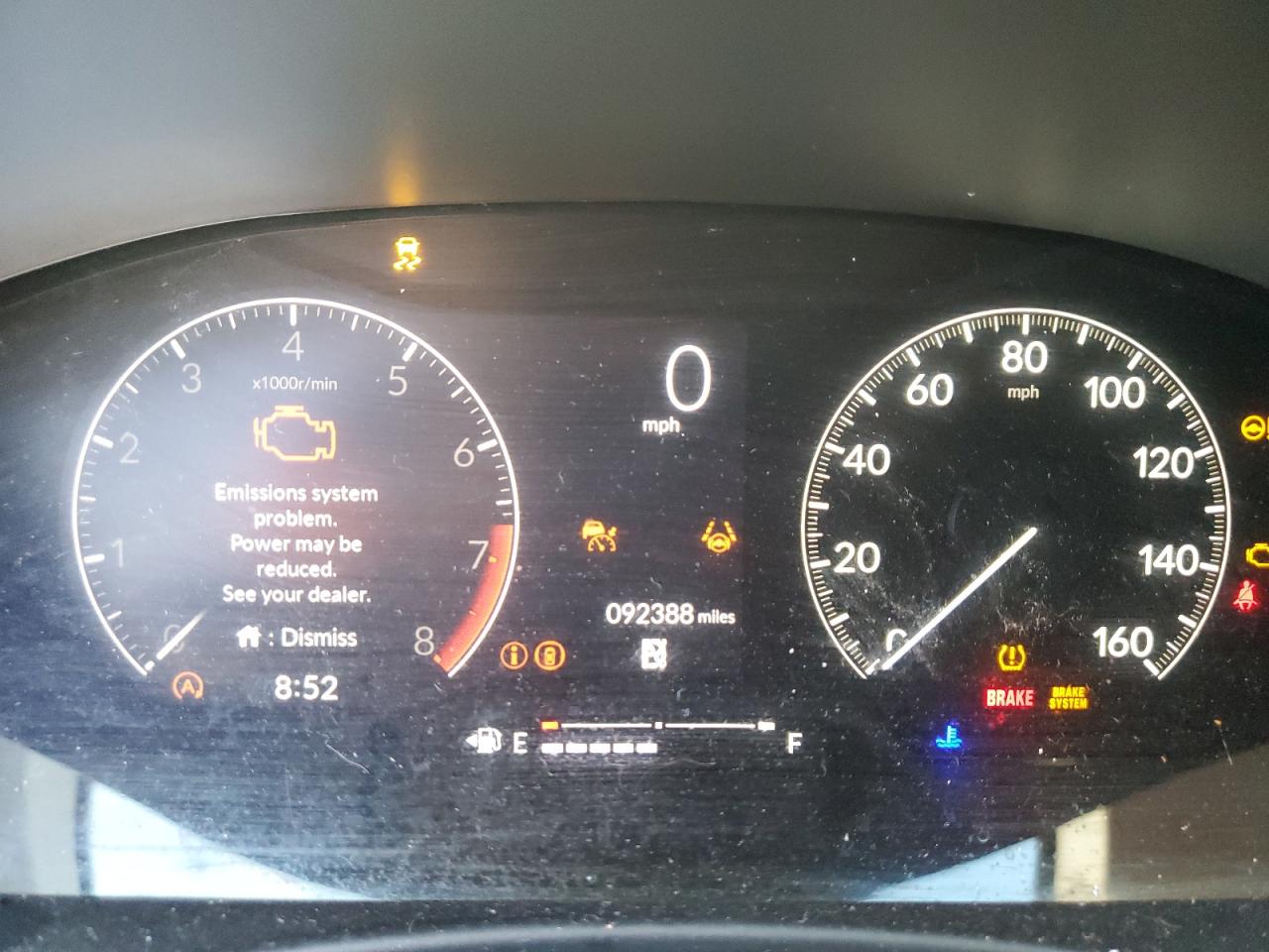 2022 Honda Civic VIN 2HGFE2F20NH526570 Copart auction photo, front end / minor dent/scratches damage thumbnail 9