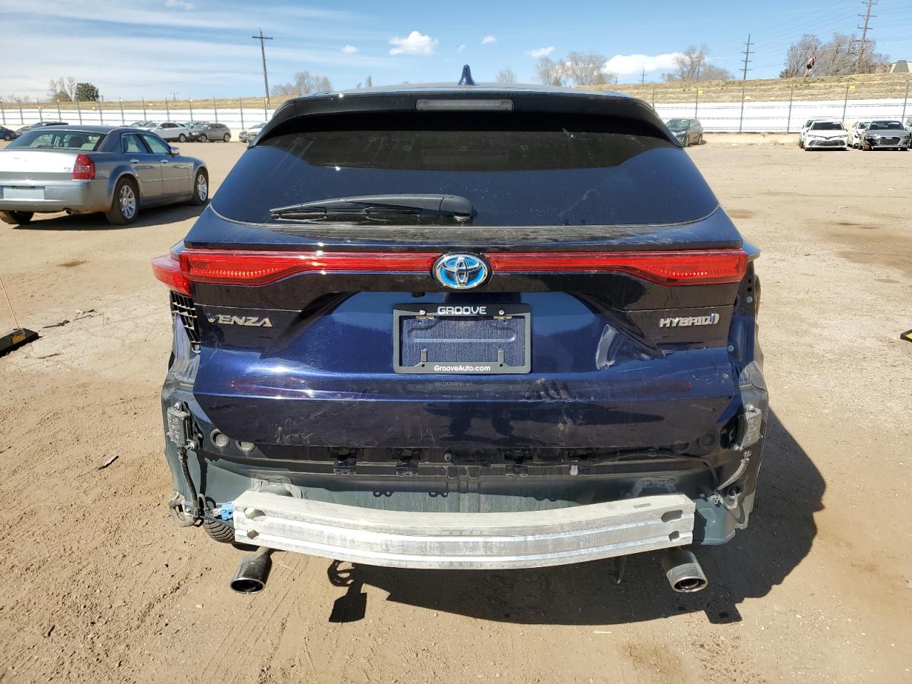 2021 Toyota Venza VIN JTEAAAAHXMJ058267 Copart auction photo, front end / rear end damage thumbnail 6
