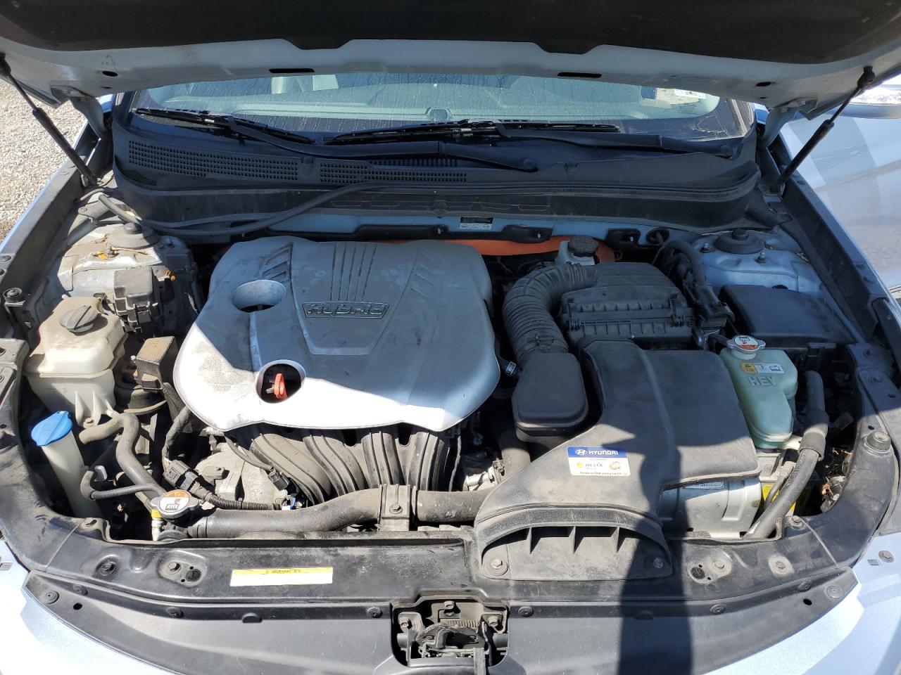 2012 Hyundai Sonata VIN KMHEC4A42CA022310 Copart auction photo, mechanical / rear end damage thumbnail 11