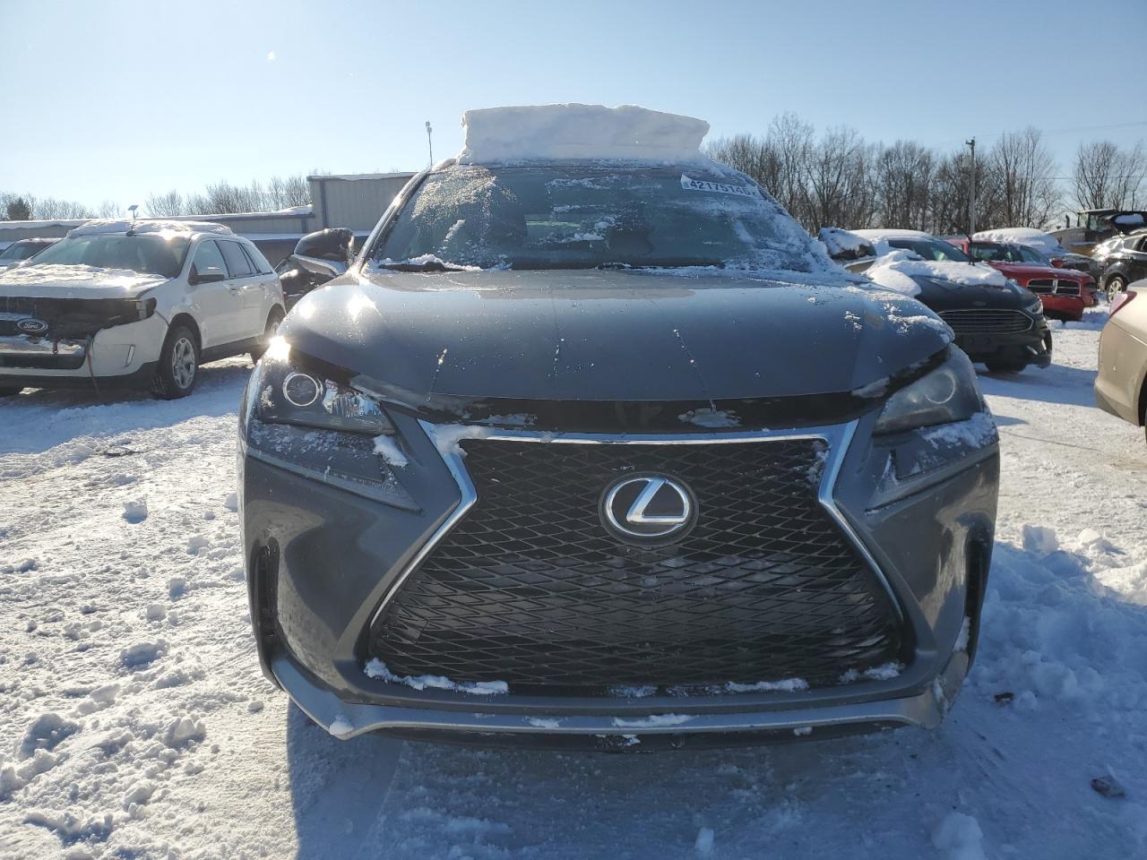 2017 Lexus NX VIN JTJYARBZ4H2066760 Copart auction photo, front end damage thumbnail 5