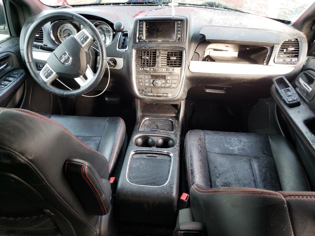 2013 Dodge Caravan VIN 2C4RDGEG6DR807676 Copart auction photo, all over damage thumbnail 8