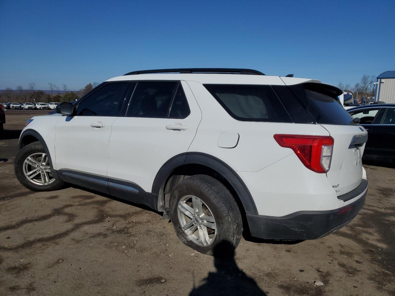 2021 Ford Explorer VIN 1FMSK8DHXMGA25899 Copart auction photo, front end / undercarriage damage thumbnail 2