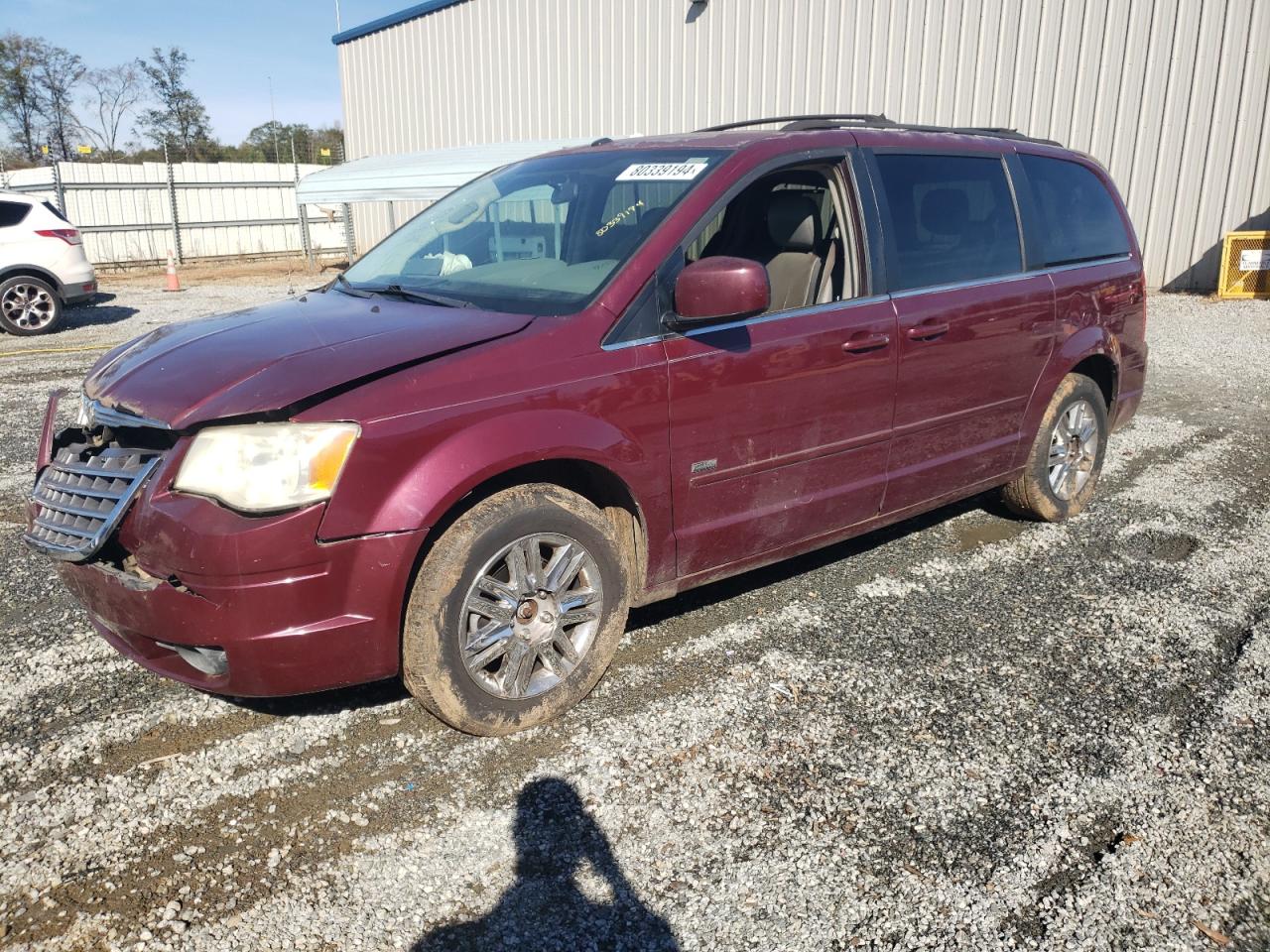 2008 Chrysler Town & Country VIN 2A8HR54P68R783378