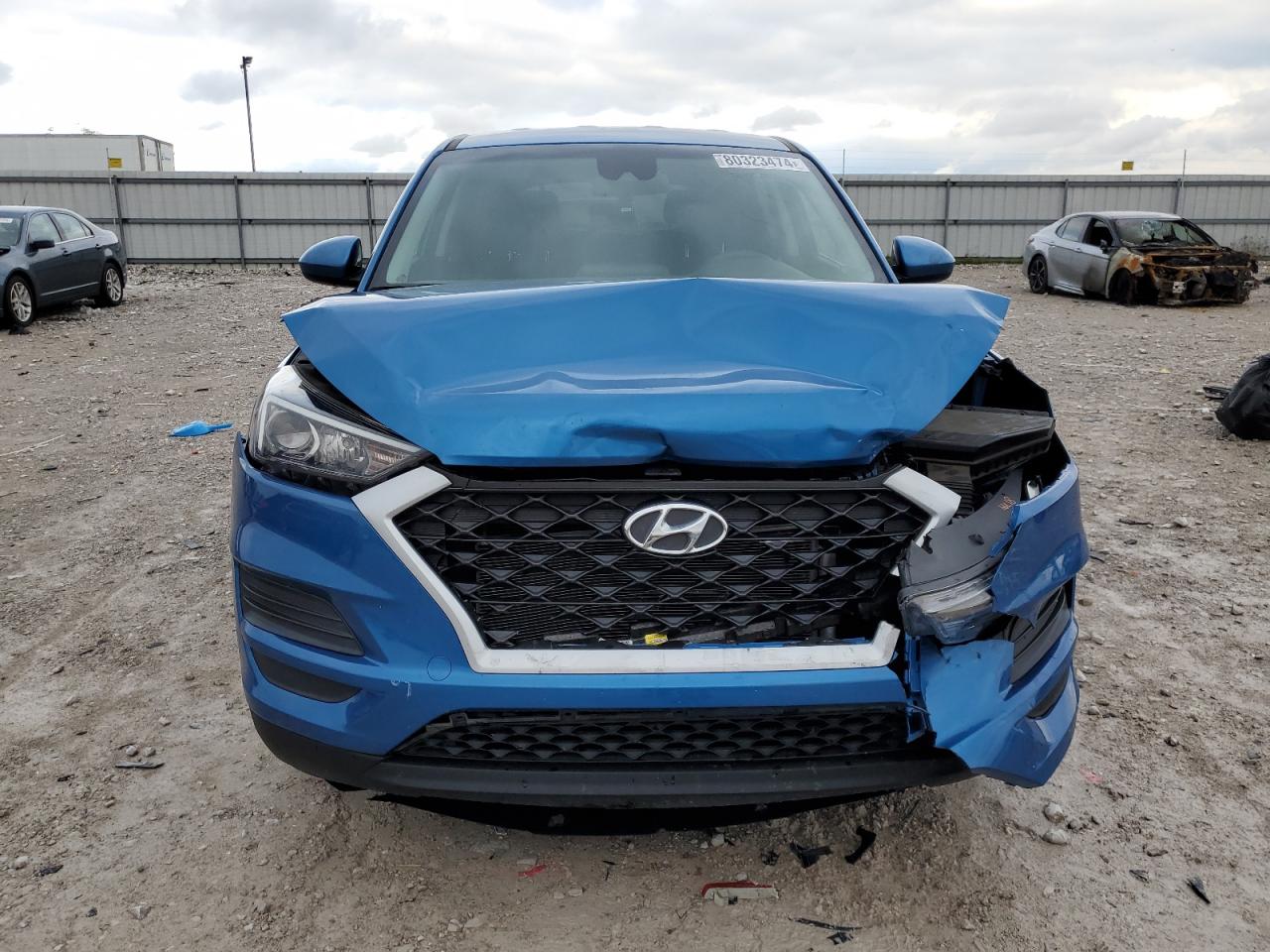 2021 Hyundai Tucson VIN KM8J2CA42MU289068 Copart auction photo, front end damage thumbnail 5
