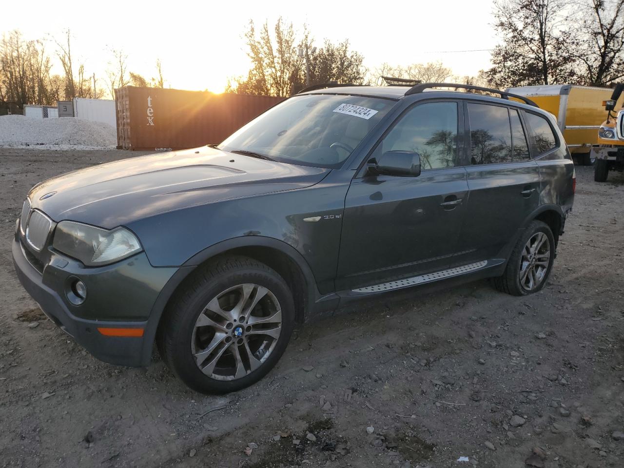 2008 BMW X3 VIN WBXPC93408WJ20580