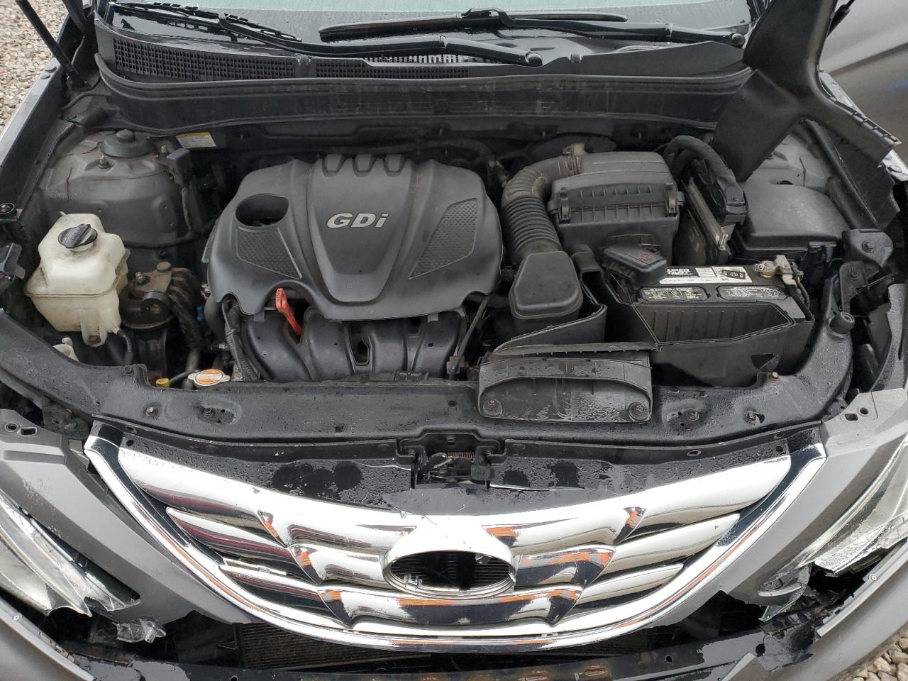 2012 Hyundai Sonata VIN 5NPEC4AC3CH314441 Copart auction photo, front end / minor dent/scratches damage thumbnail 11