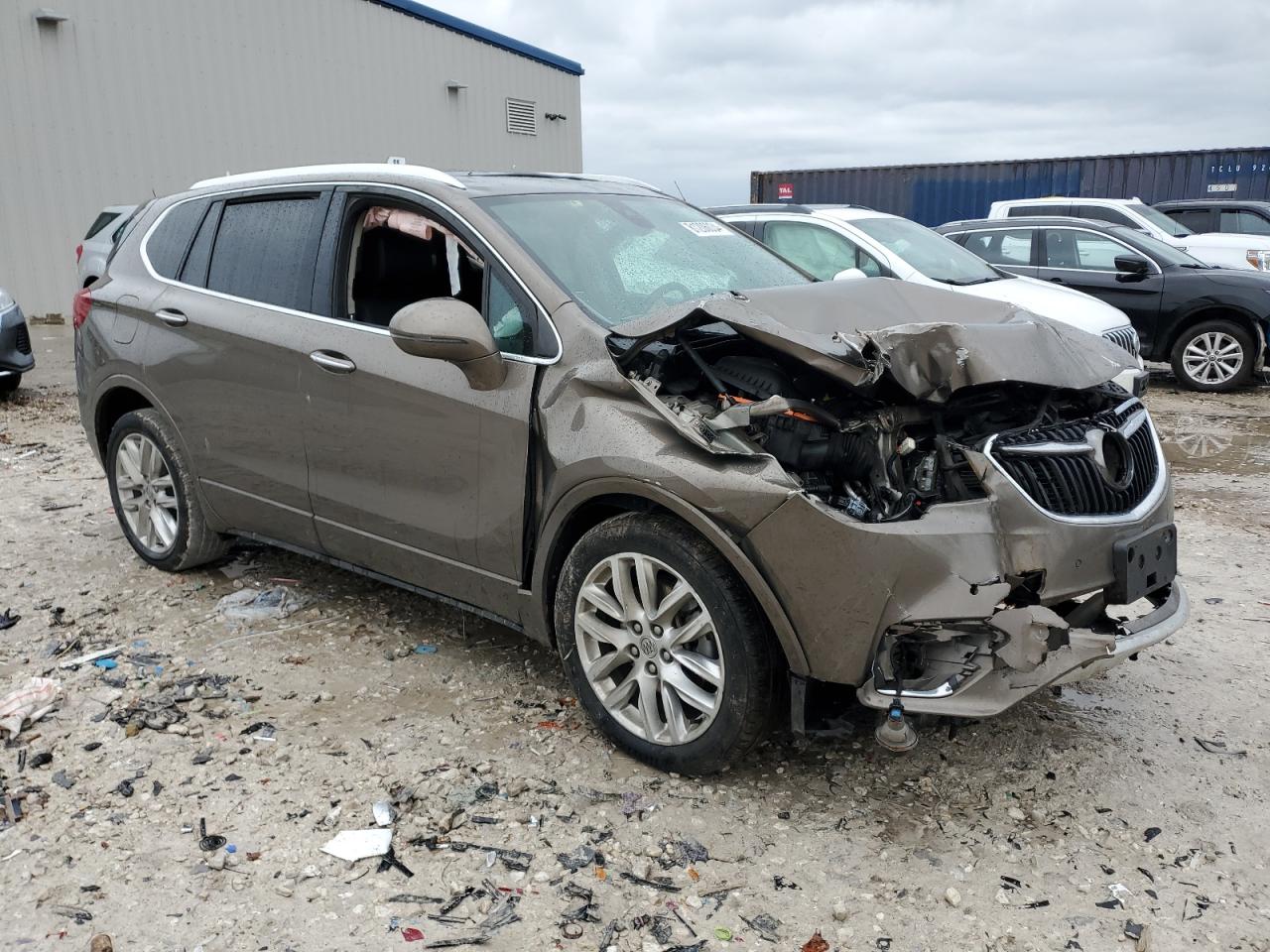 2019 Buick Envision VIN LRBFX3SX5KD004024 Copart auction photo, rollover damage thumbnail 4