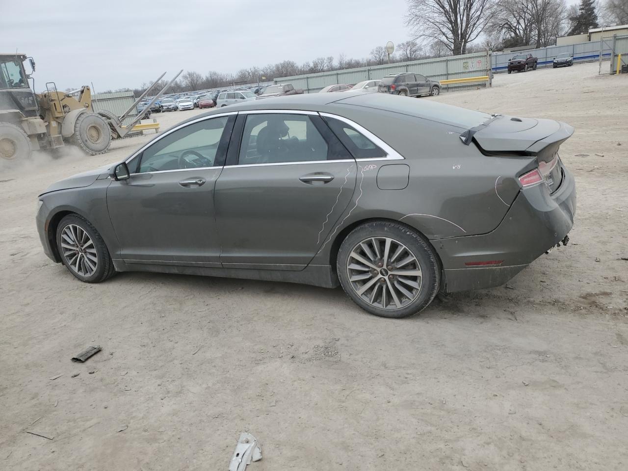 2017 Lincoln MKZ VIN 3LN6L5LU4HR659610 Copart auction photo, rear end damage thumbnail 2