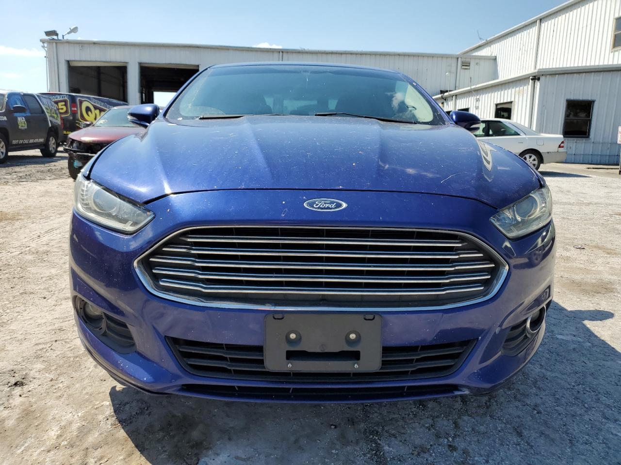2015 Ford Fusion VIN 3FA6P0HD2FR275638 Copart auction photo, side / rear end damage thumbnail 5