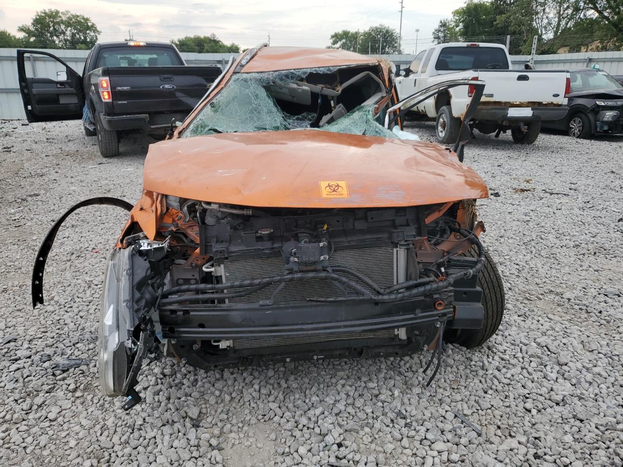 2019 Nissan Rogue VIN JN8AT2MV9KW375418 Copart auction photo, all over damage thumbnail 5