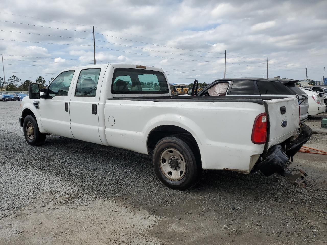 2008 Ford F250 VIN 1FTSW20568EB51213 Copart auction photo, rear end damage thumbnail 2