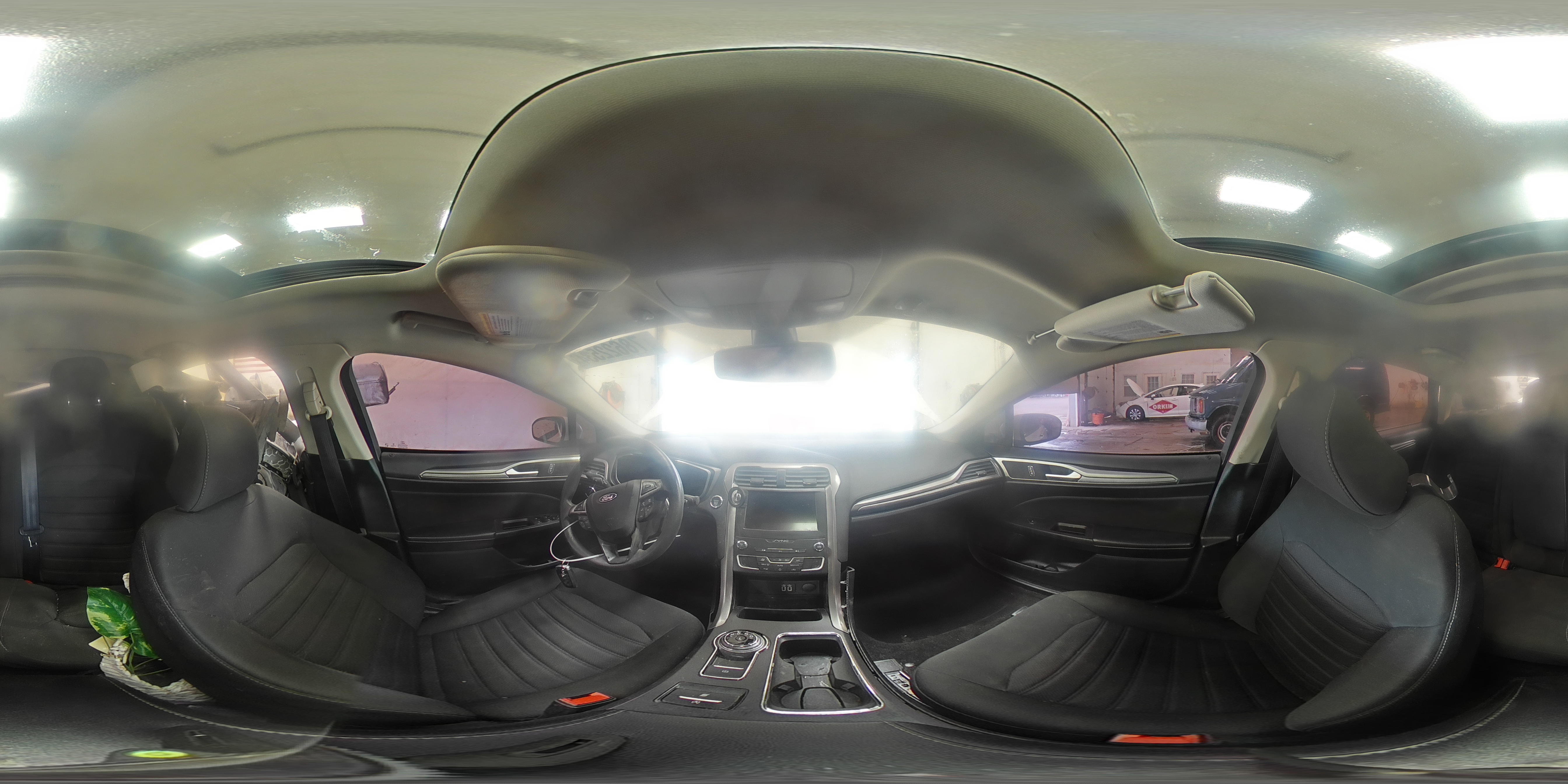 2020 Ford Fusion VIN 3FA6P0HD7LR108428 Copart auction photo, rear end / side damage thumbnail 14