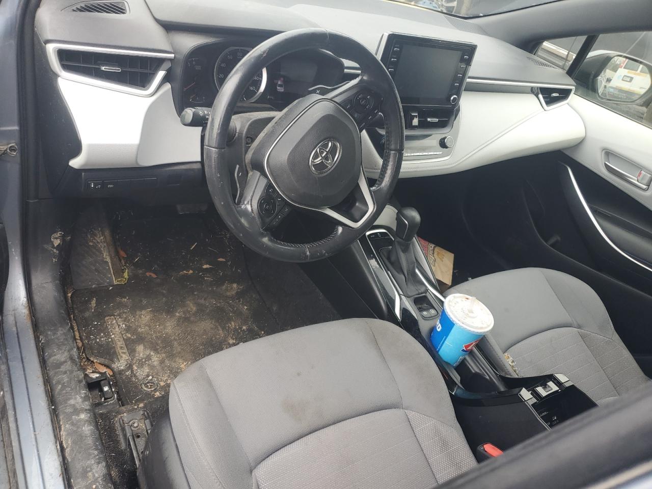 2020 Toyota Corolla VIN JTDS4RCE2LJ021441 Copart auction photo, rear end / side damage thumbnail 8