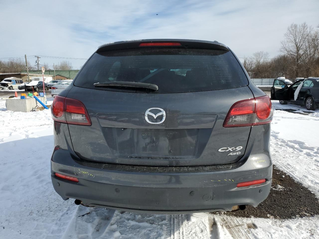 2015 Mazda CX-9 VIN JM3TB3CV6F0465964 Copart auction photo, front end damage thumbnail 6