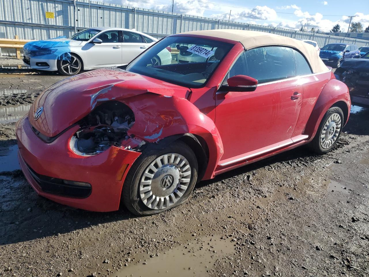 2013 Volkswagen Beetle VIN 3VW5X7ATXDM825899