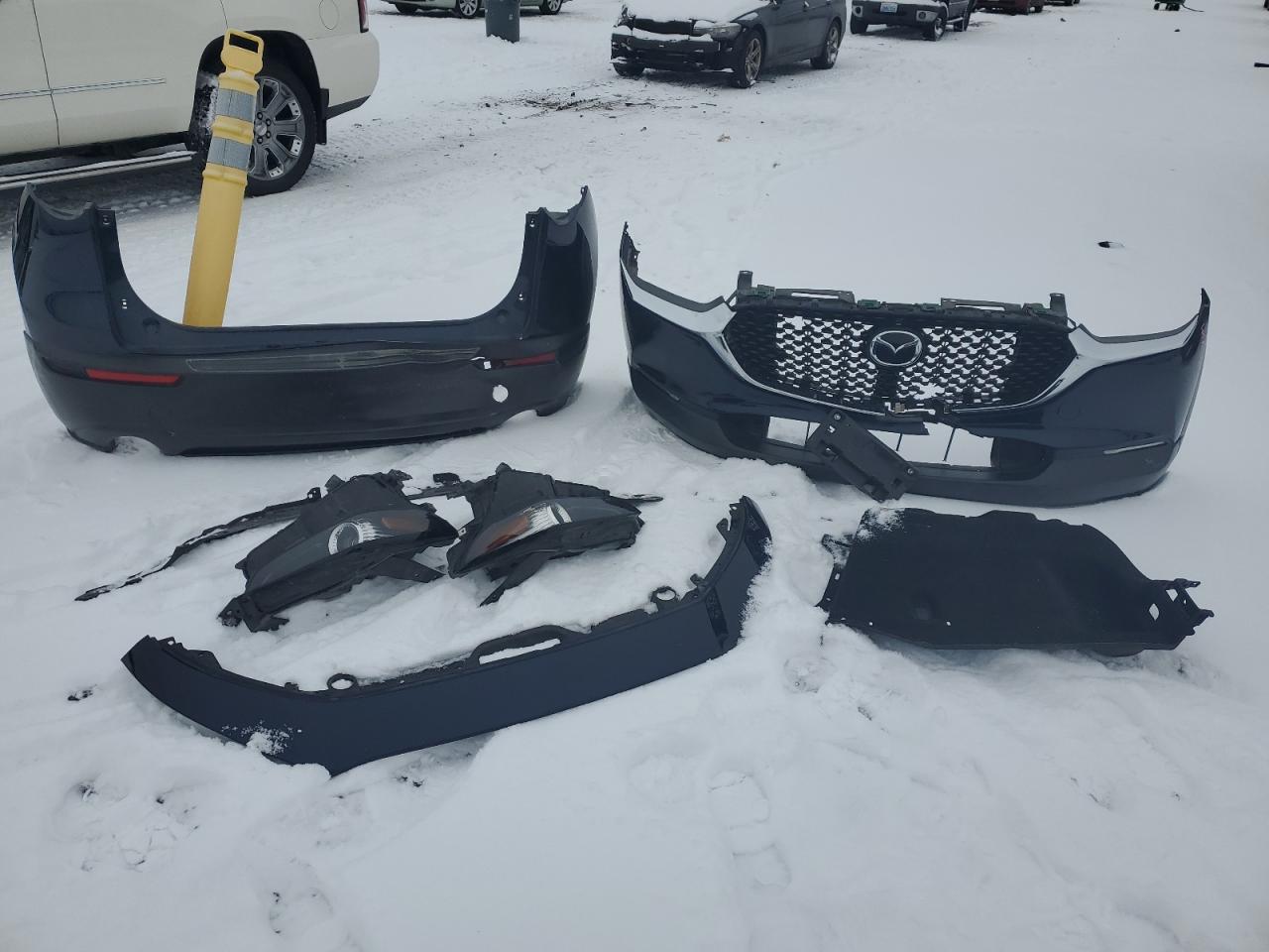 2021 Mazda CX-30 VIN 3MVDMBAYXMM264754 Copart auction photo, front end / rear end damage thumbnail 13