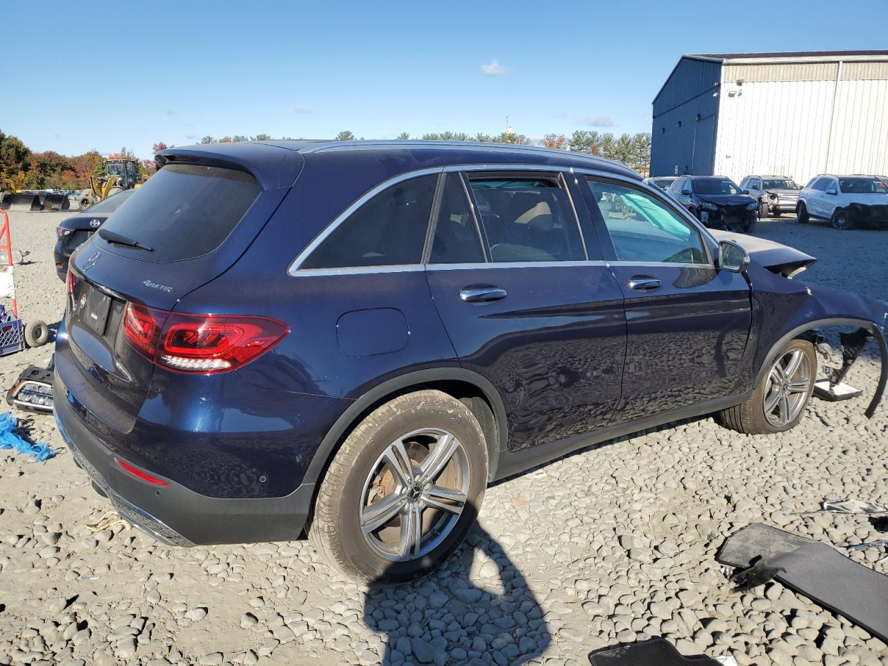 2021 Mercedes-Benz GLC VIN W1N0G8EB1MF965658 Copart auction photo, front end damage thumbnail 3