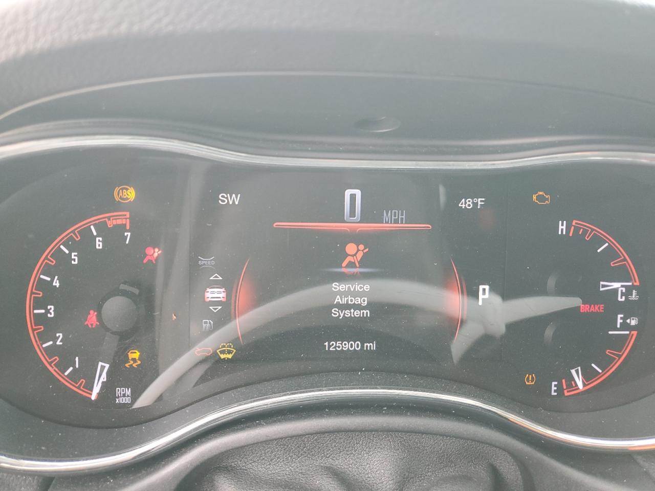 2017 Dodge Durango VIN 1C4RDHAG5HC746007 Copart auction photo, all over damage thumbnail 9