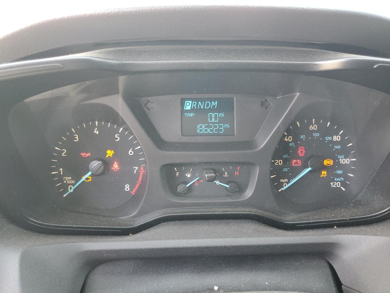 2015 Ford Transit VIN 1FTNE1YM0FKB16042 Copart auction photo, front end damage thumbnail 9