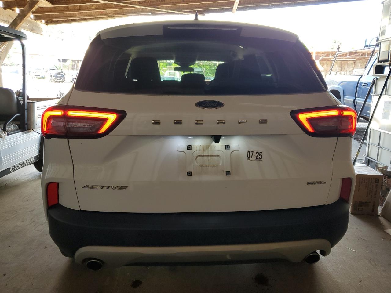 2023 Ford Escape VIN 1FMCU9GN9PUA13738 Copart auction photo, front end / front end damage thumbnail 6