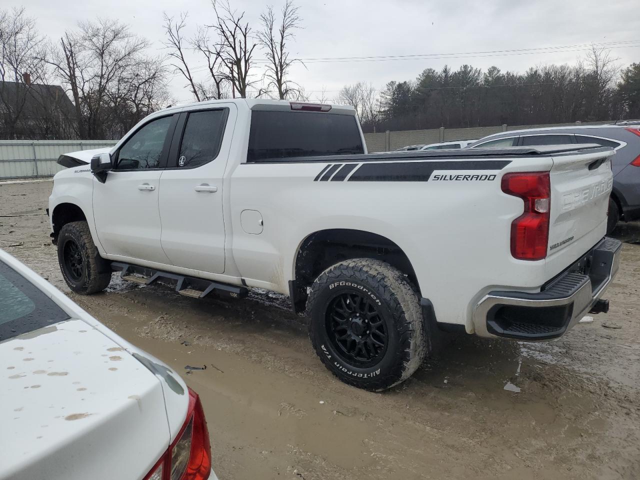 2020 Chevrolet Silverado VIN 1GCRYDED2LZ236183 Copart auction photo, front end damage thumbnail 2