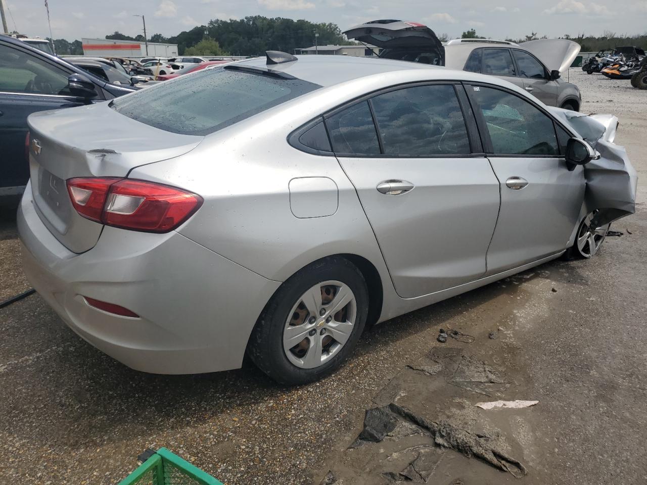 2017 Chevrolet Cruze VIN 1G1BB5SMXH7269036 Copart auction photo, front end damage thumbnail 3