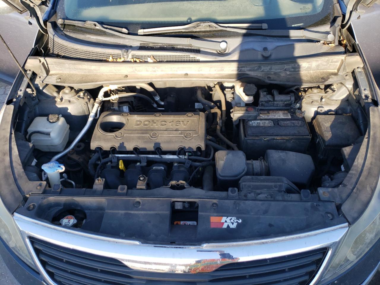 2013 KIA Sportage VIN KNDPB3A2XD7499073 Copart auction photo, front end damage thumbnail 13