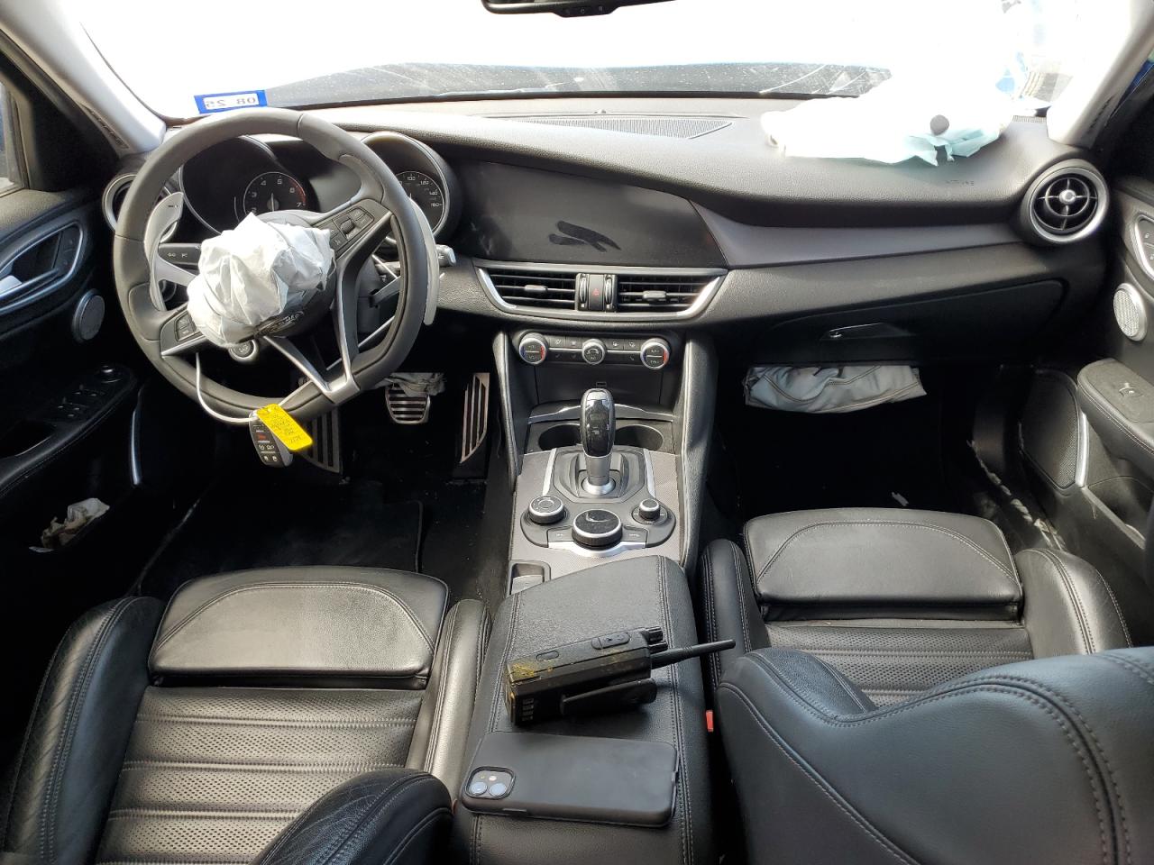 2018 Alfa Romeo Giulia VIN ZARFAEEN7J7578331 Copart auction photo, front end damage thumbnail 8