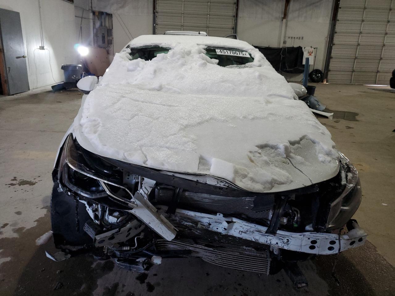 2017 Chevrolet Cruze VIN 1G1BF5SM5H7221187 Copart auction photo, front end / frame damage damage thumbnail 5