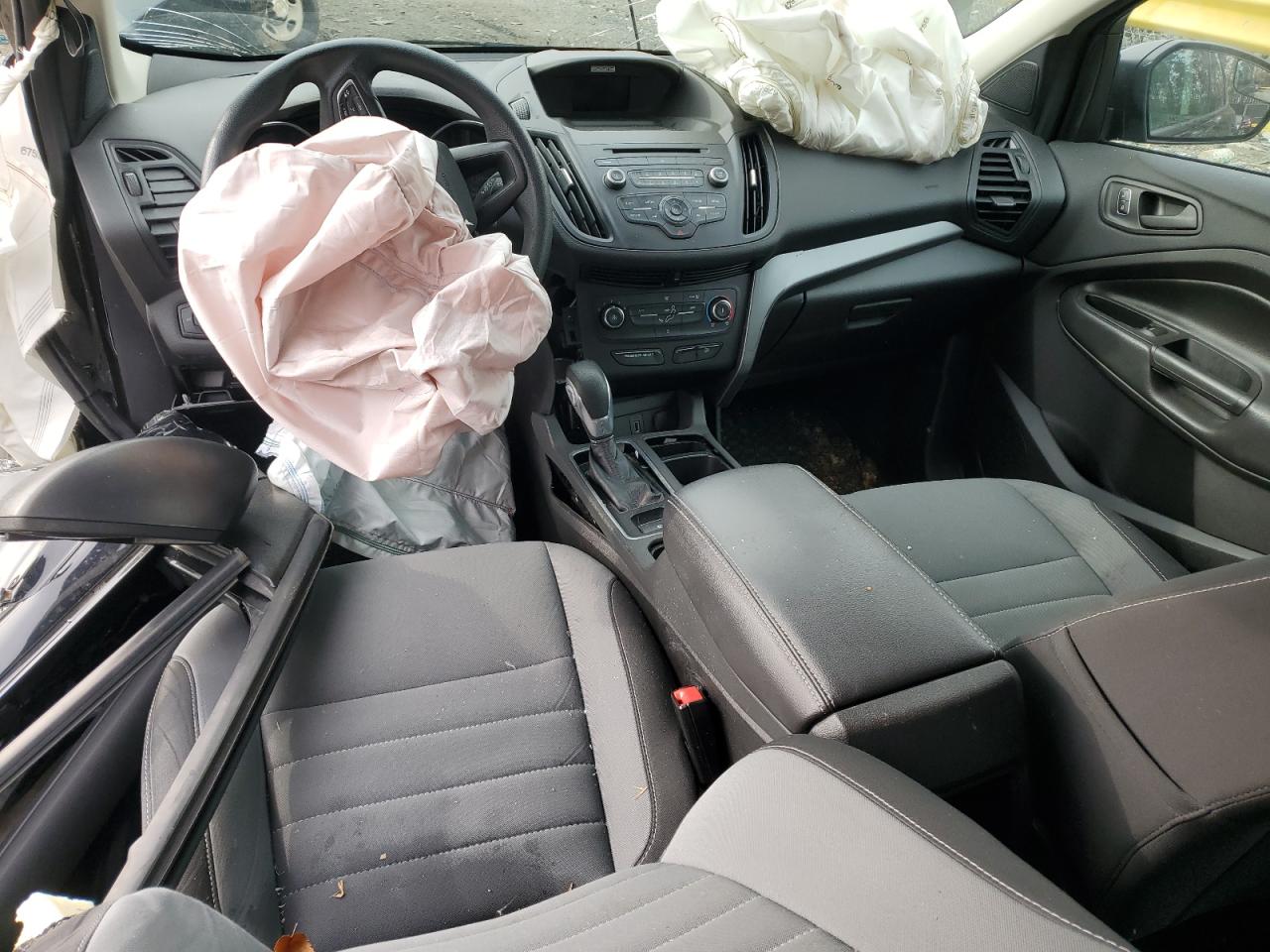 2017 Ford Escape VIN 1FMCU0F78HUE13225 Copart auction photo, all over damage thumbnail 8