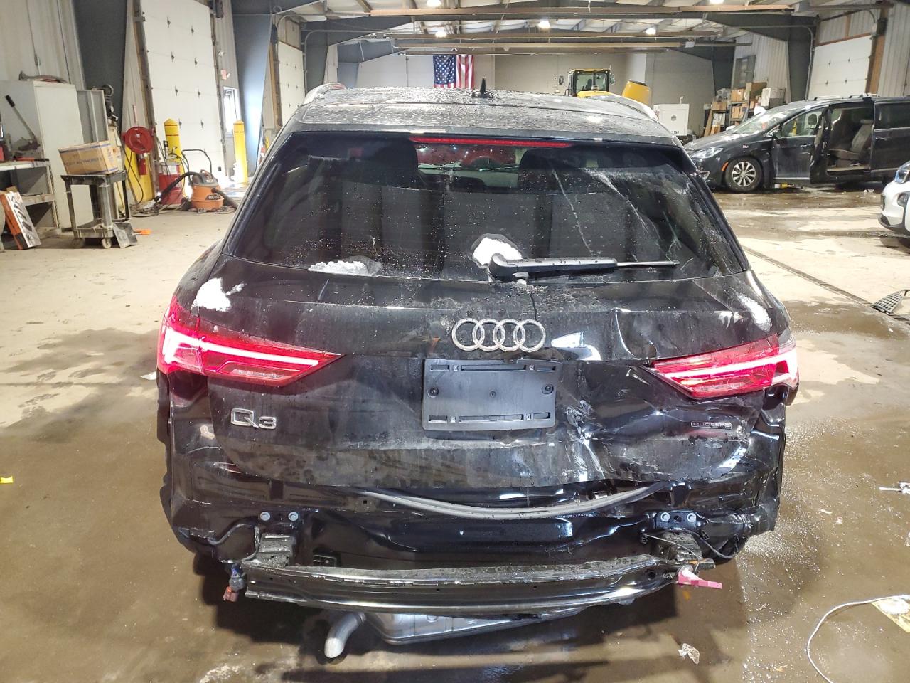 2024 Audi Q3 VIN WA1EECF31R1129859 Copart auction photo, rear end damage thumbnail 6