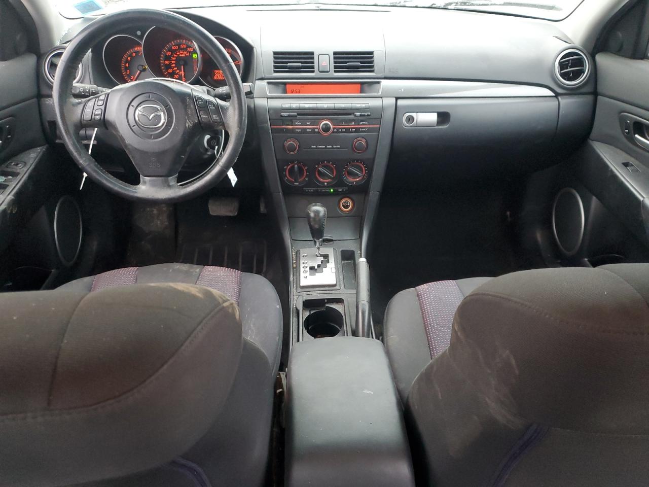 2004 Mazda 3 VIN JM1BK323X41163279 Copart auction photo, all over damage thumbnail 8