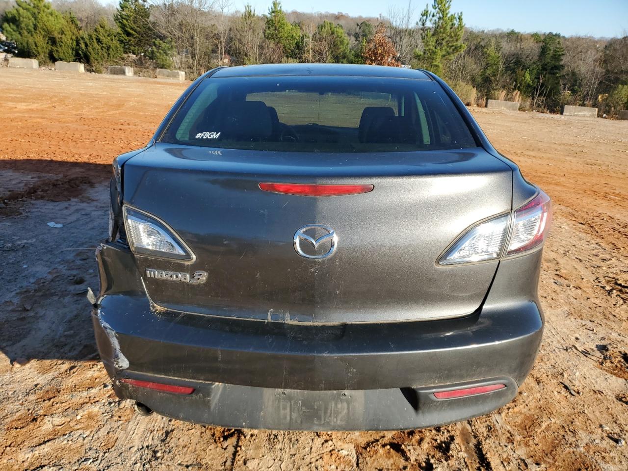 2010 Mazda 3 VIN JM1BL1SG6A1141182 Copart auction photo, all over damage thumbnail 6