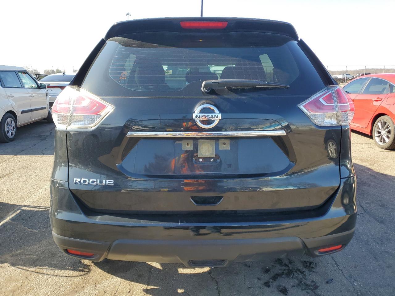 2016 Nissan Rogue VIN JN8AT2MT4GW010019 Copart auction photo, side damage thumbnail 6