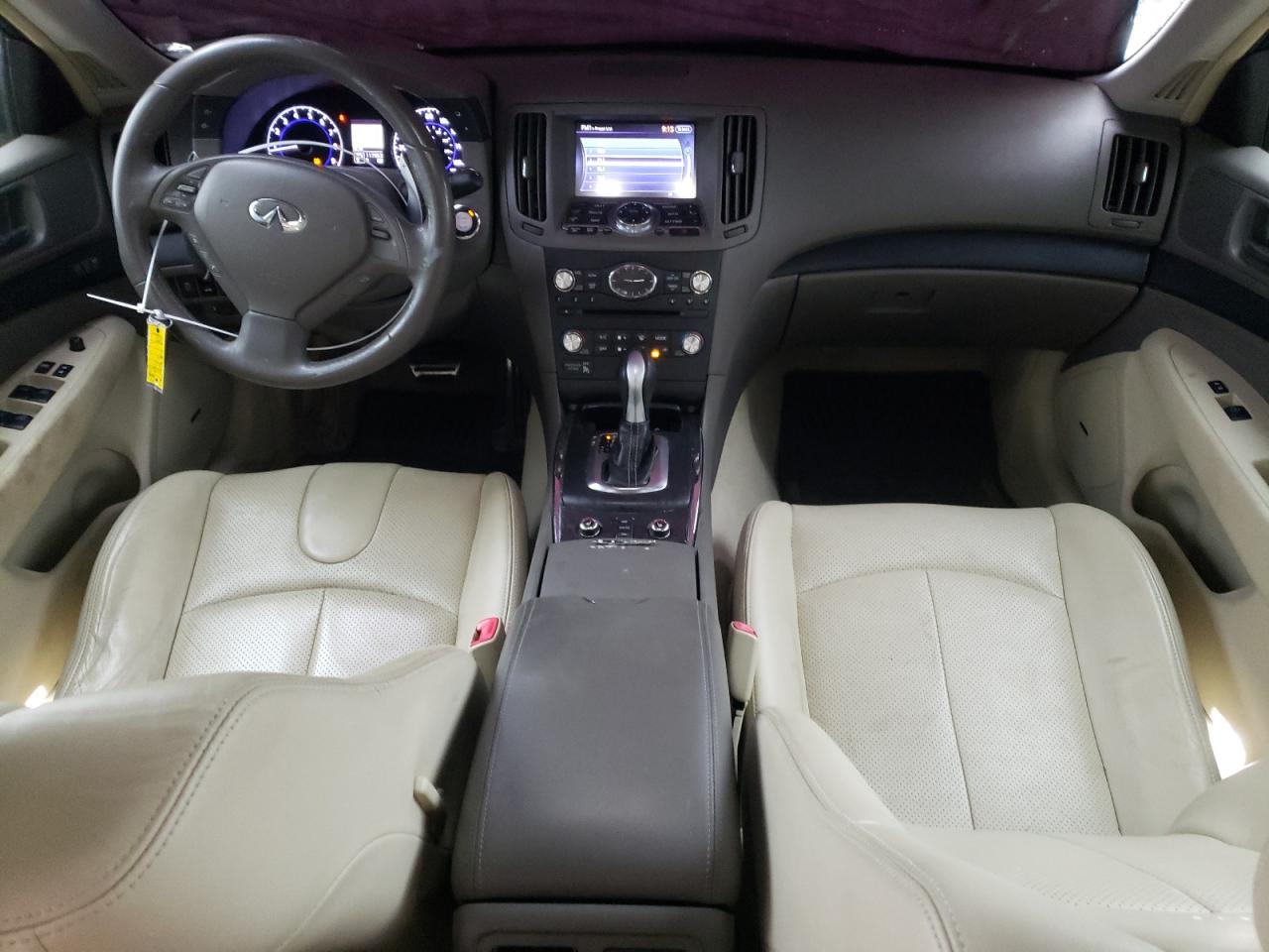 2011 Infiniti G VIN JN1CV6AR1BM411727 Copart auction photo, front end / minor dent/scratches damage thumbnail 8