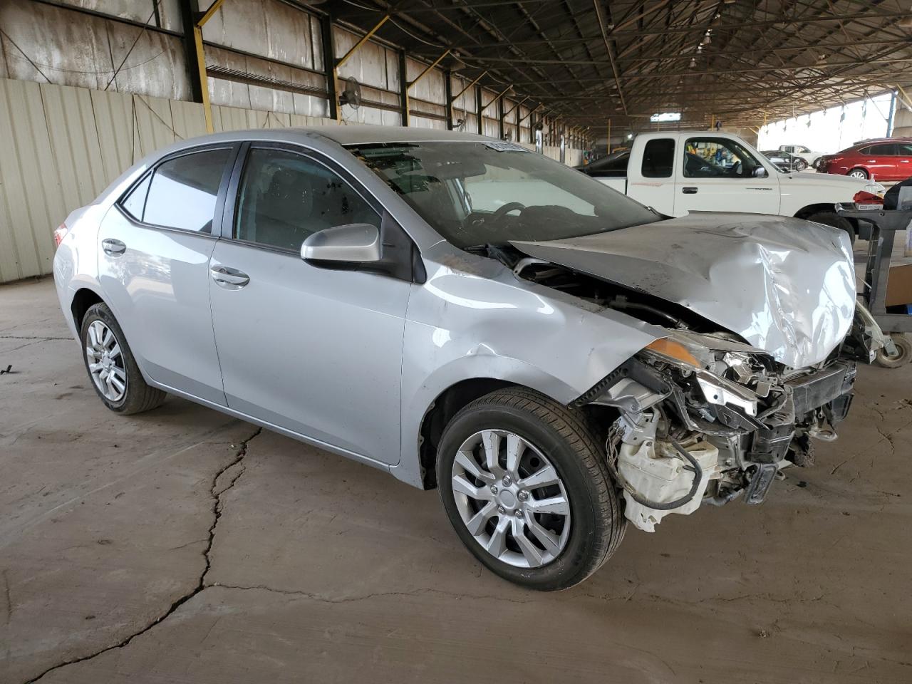 2016 Toyota Corolla VIN 2T1BURHE0GC610613 Copart auction photo, front end damage thumbnail 4