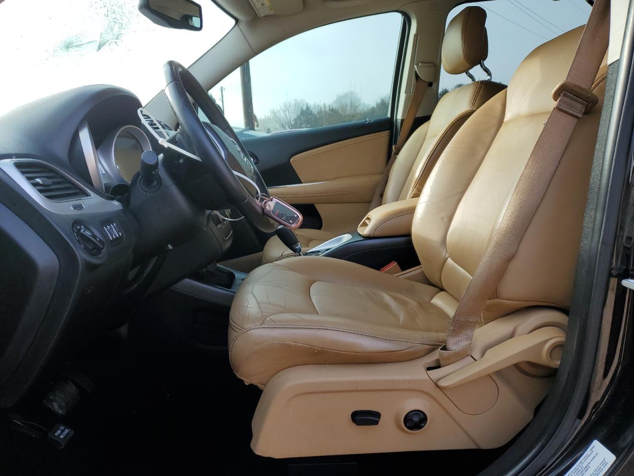 2012 Dodge Journey VIN 3C4PDCDG2CT149268 Copart auction photo, vandalism damage thumbnail 7
