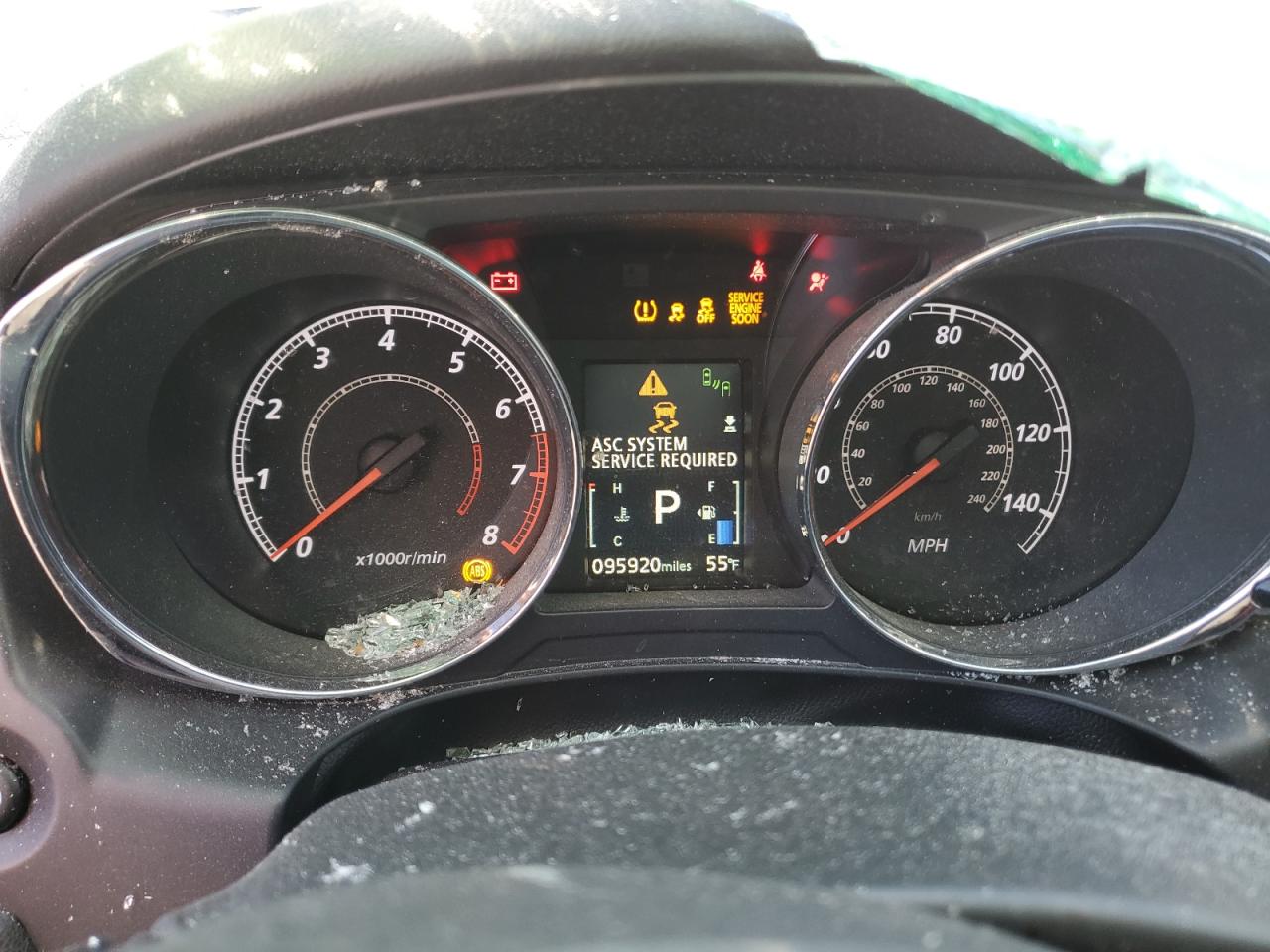2019 Mitsubishi Outlander VIN JA4AP4AU8KU005512 Copart auction photo, rollover damage thumbnail 9