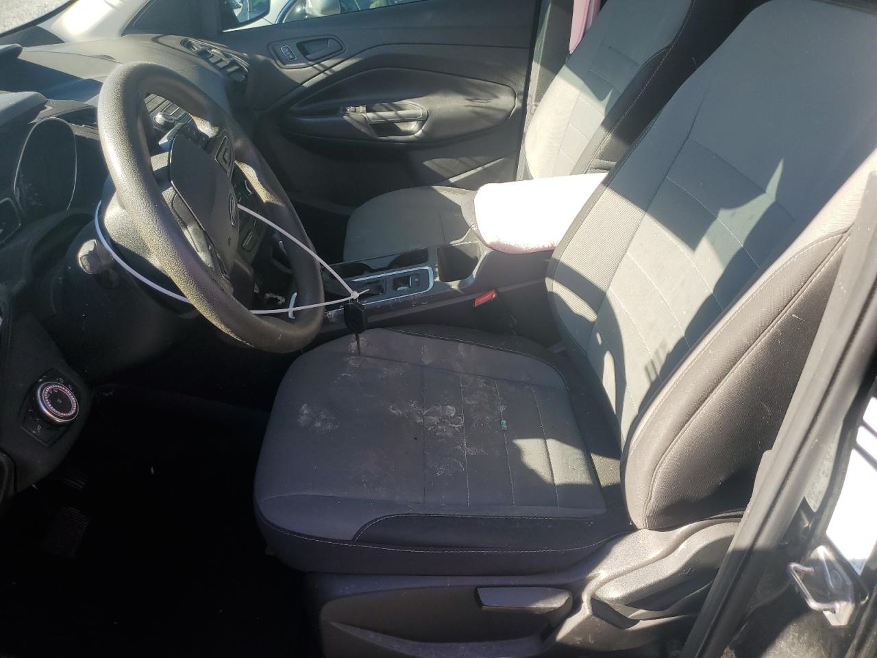 2017 Ford Escape VIN 1FMCU0F70HUA19816 Copart auction photo, front end / water/flood damage thumbnail 7