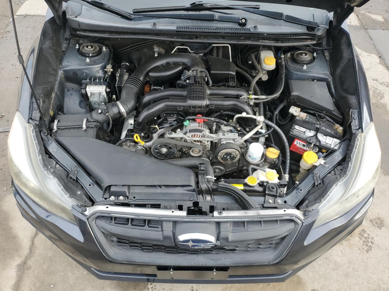 2013 Subaru Impreza VIN JF1GJAC65DH013390 Copart auction photo, rear end / side damage thumbnail 11