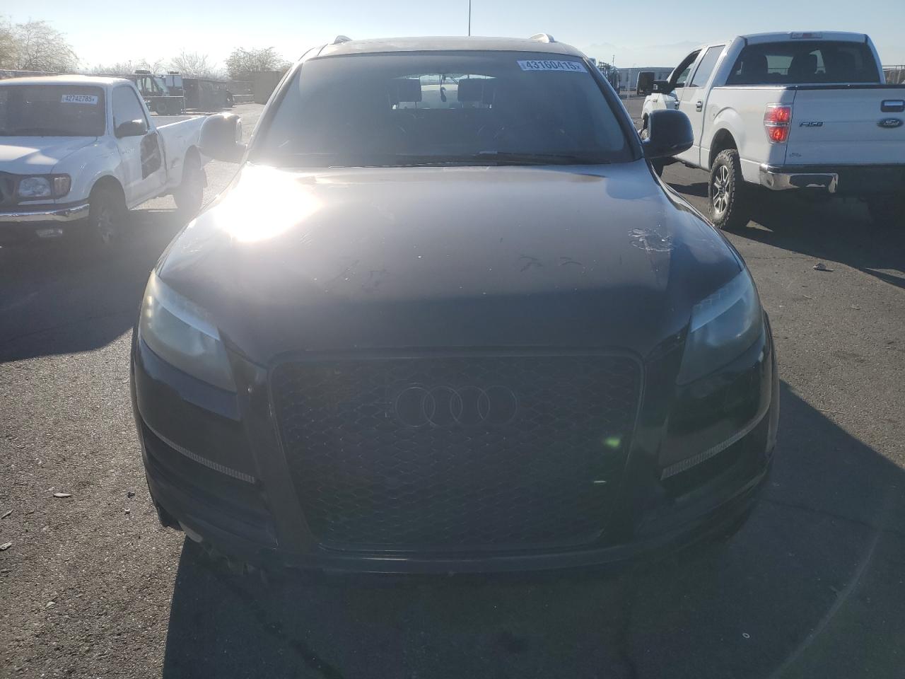 2009 Audi Q7 VIN WA1AY74L39D004926 Copart auction photo, rear end / front end damage thumbnail 5