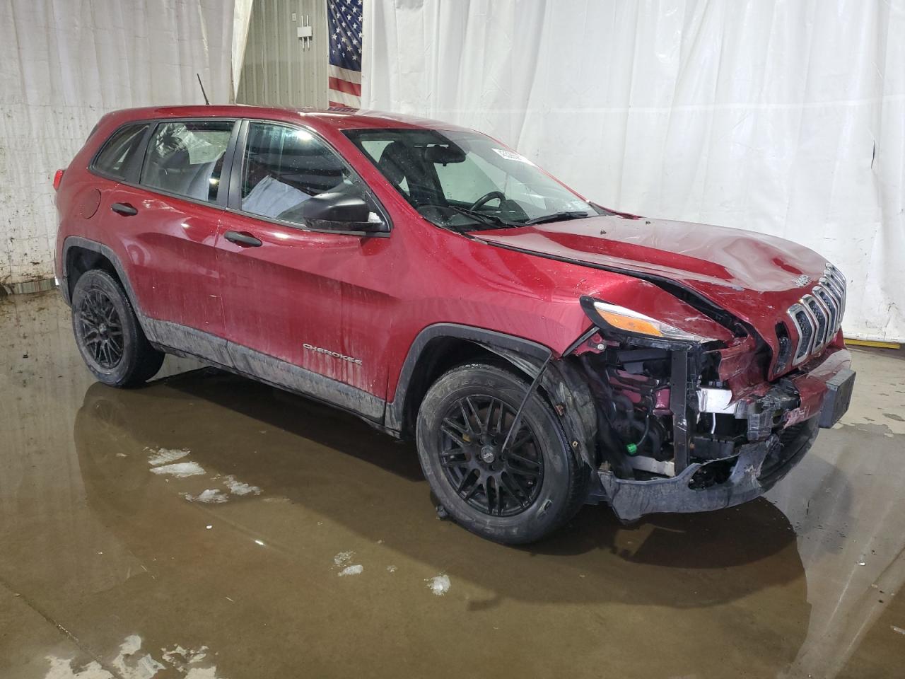 2015 Jeep Grand Cherokee VIN 1C4PJMAB6FW551901 Copart auction photo, front end damage thumbnail 4