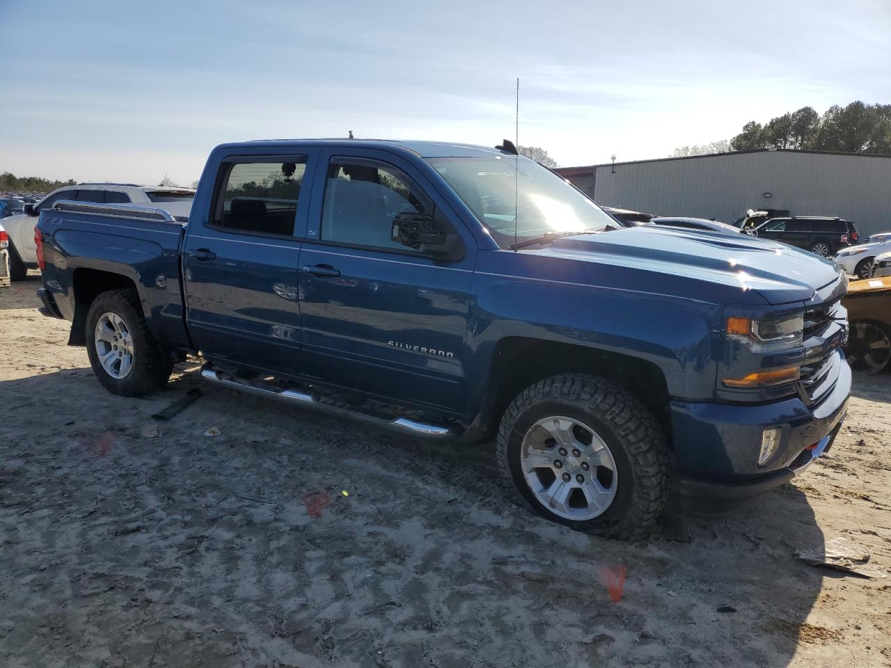 2018 Chevrolet Silverado VIN 3GCUKREC3JG415619 Copart auction photo, mechanical / all over damage thumbnail 4