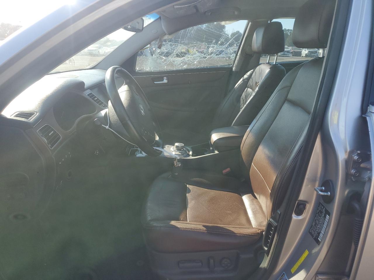2012 Hyundai Genesis VIN KMHGC4DD9CU207313 Copart auction photo, side damage thumbnail 7