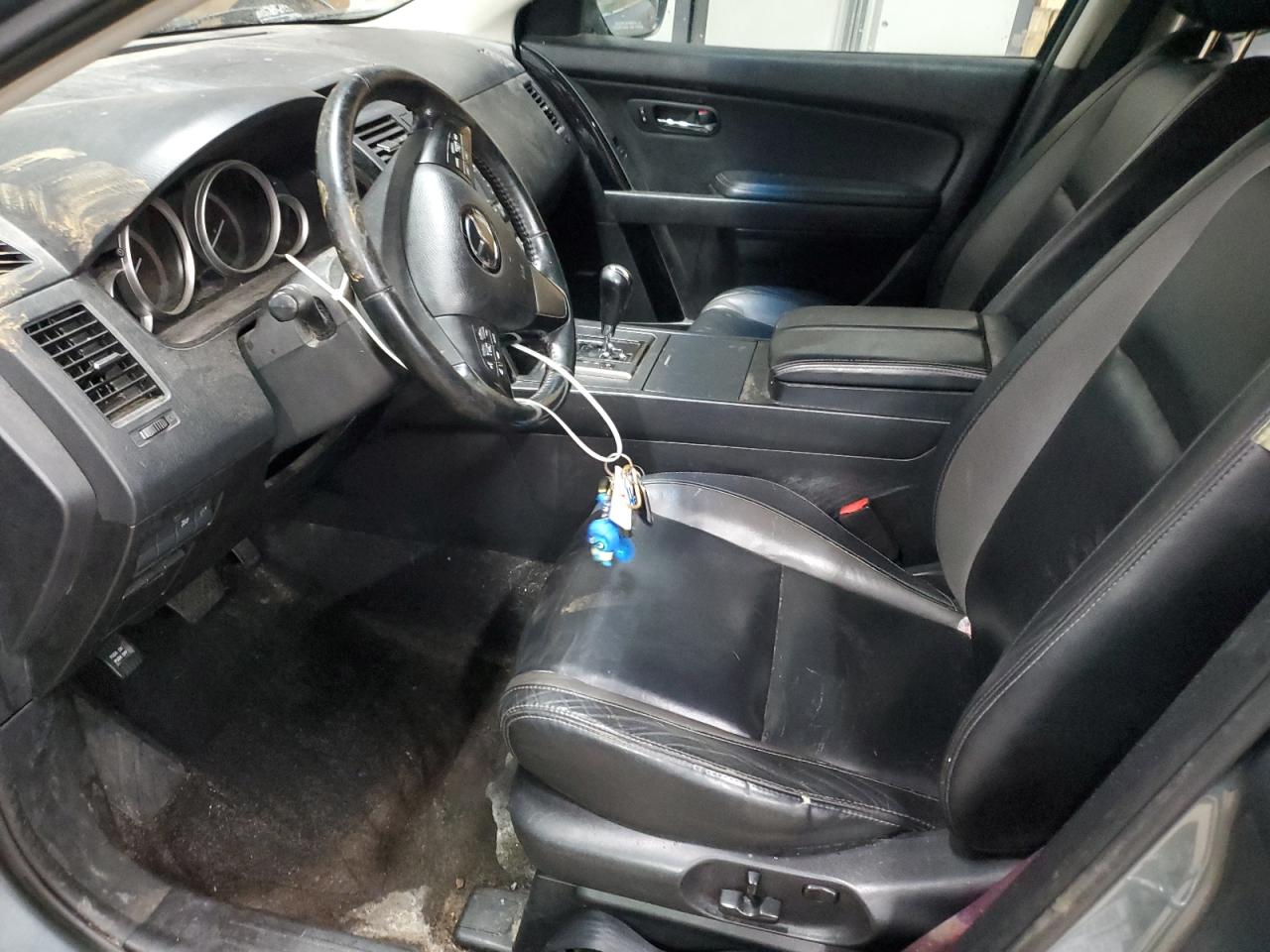 2012 Mazda CX-9 VIN JM3TB3CA8C0349948 Copart auction photo, front end / undercarriage damage thumbnail 7